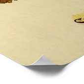 私たちのユニオンヴィンテージシガーラベルプリント ポスター (角)