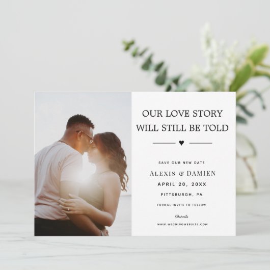 私たちのラブストーリーは今でも日付の変更を語られる 招待状 (スタンド正面)