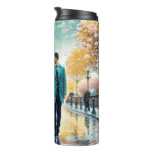 私たちのラブストーリーは私のお気に入り タンブラー (回転右)