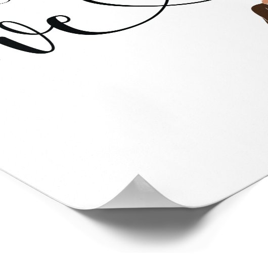 私たちのラブストーリーへようこそ ポスター (角)