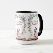 私たちのラブストーリーフローラ結婚マグ マグカップ (正面右)