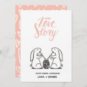 私たちのラブストーリー | バレンタインカード シーズンカード (正面/裏面)
