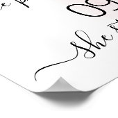 私たちのラブストーリー ベストデイ レモン ピンク ウェディング ポスター (角)