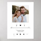 私たちのラブソングカスタムソングミュージックプレーヤースタイル ポスター (正面)