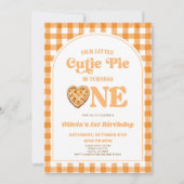 私たちのリトルかわいこちゃんパイレトロ1st誕生日パーティー 招待状 (正面)