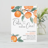 私たちのリトルかわいこちゃんファースト誕生日 招待状 (スタンド正面)