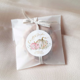 私たちのリトルカボキンガール誕生日 ラウンドシール