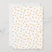 私たちのリトルカボキンピンク&金ゴールド誕生日パーティー 招待状 (裏面)