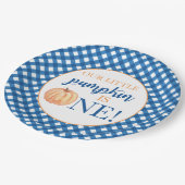 私たちのリトルカボキンブループライド最初の誕生日紙 ペーパープレート (アングル)