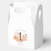 私たちのリトルカボチャ秋ファースト誕生日 フェイバーボックス (オープン)