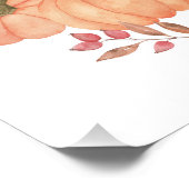 私たちのリトルカボチャ秋ファースト誕生日 フォトプリント            (角)