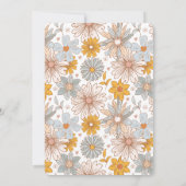 私たちのリトルカボチャ秋フローラ1st誕生日 招待状 (裏面)