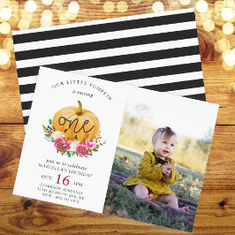 私たちのリトルカボチャ秋フローラ 招待状