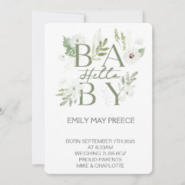 私たちのリトルサンシャインの誕生日バッシュ 招待状