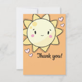 私たちのリトルサンシャインガールズサンキューカード サンキューカード (正面)