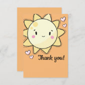 私たちのリトルサンシャインガールズサンキューカード サンキューカード (正面/裏面)