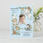 私たちのリトルサンシャインズ誕生日バッシュ招待状 招待状 (スタンド正面)