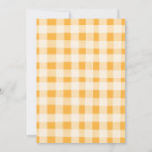 私たちのリトルサンシャイン1st誕生日パーティの招待状 招待状 (裏面)