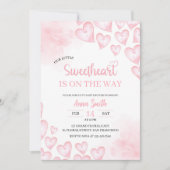 私たちのリトルスウィートベビーシャワー招待状 招待状 (正面)