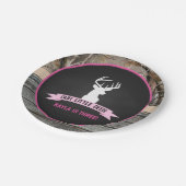 私たちのリトルディアパーティープレート – 少女 ペーパープレート (アングル)