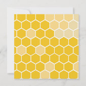 私たちのリトルハニービー2nd誕生日招待状 招待状 (裏面)