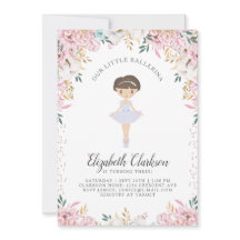 私たちのリトルバレリーナ誕生日カード