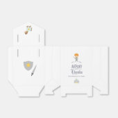 私たちのリトルプリンスバースデーパーティーゲストのお願い フェイバーボックス (折り畳みなし)