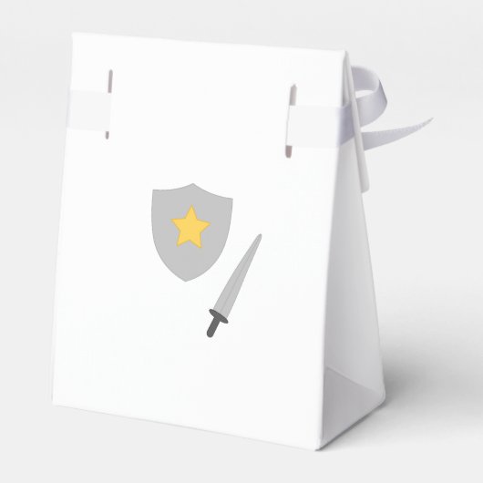 私たちのリトルプリンスバースデーパーティーゲストのお願い フェイバーボックス (裏面サイド)