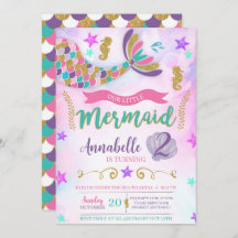 私たちのリトルマーメイド誕生日