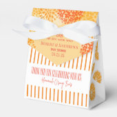 "私たちのリルかわいこちゃん"赤ちゃんシャワパーソナライズされたー好意ボー フェイバーボックス (正面サイド)