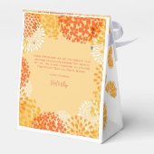 "私たちのリルかわいこちゃん"赤ちゃんシャワパーソナライズされたー好意ボー フェイバーボックス (裏面サイド)