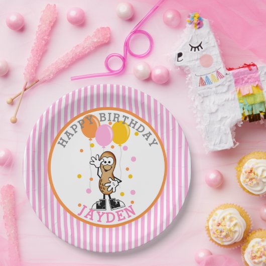 私たちのリーピーナッツ誕生日パーティー ペーパープレート (パーティー)