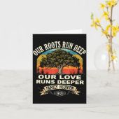 私たちのルーツは深く走る 家族再会 2025 ギフト カード (黄色い花)