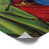 私たちのレディヴァージンメアリー・ペンテコステ聖霊ポスター ポスター (角)