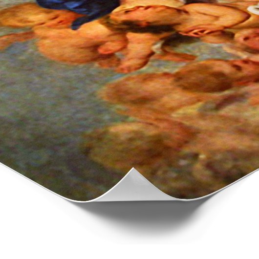 私たちのレディヴァージンメアリ汚れハートポスター ポスター (角)