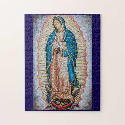 私たちのレディーグアダループカトリックパズル ジグソーパズル (縦)