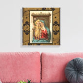 私たちのレディ山カーメルとベビーイエスキスカプラ キャンバスプリント (インサイチュ (リビング))