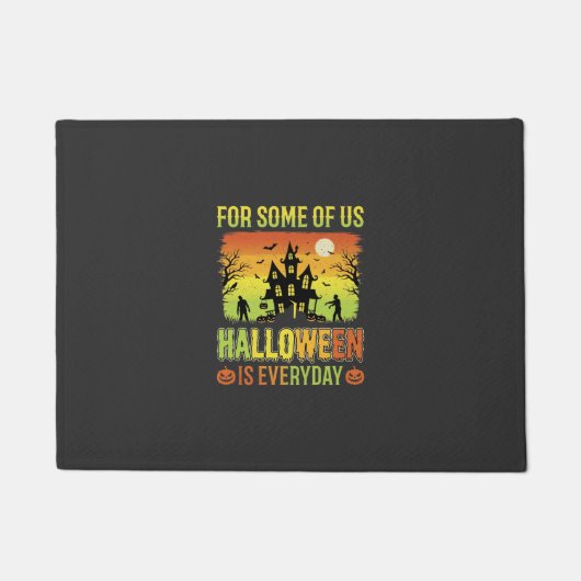 私たちの一部にとってのハロウィンのお化け屋敷 ドアマット (正面)