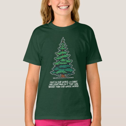 私たちの世界より大きな2 Tシャツ (正面)