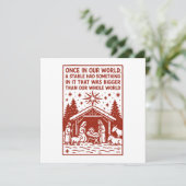 私たちの世界全体よりも大きなもの 1 カード (スタンド正面)