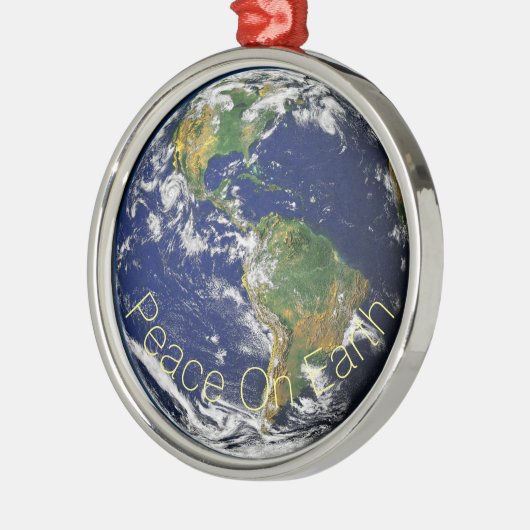 私たちの世界 – Peace On Earth メタルオーナメント (左)