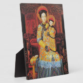 私たちの中国の女性(中华圣母、中華聖母)メアリ中国のープラーク フォトプラーク (側面)