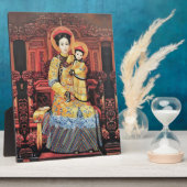 私たちの中国の女性(中华圣母、中華聖母)中国のヴァージンメアリー フォトプラーク (側面)