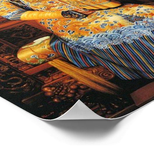 私たちの中国の女性(中华圣母、中華聖母)中国のヴァージンメアリー ポスター (角)