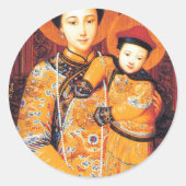 私たちの中国の女性(中华圣母、中華聖母)中国のヴァージンメアリー ラウンドシール (正面)