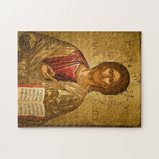 私たちの主イエス・キリスト正教会のアイコン ジグソーパズル (横)