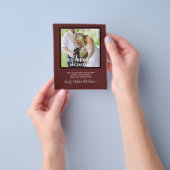 私たちの人間はエンゲージ - ペット写真エンゲージメント チラシ (手)