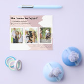 私たちの人間は婚約した- PET PHOTO Engagement チラシ (シングル)