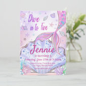 私たちの人魚誕生日ザシーアンダーザパーティー 招待状 (スタンド正面)