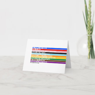 私たちの価値観はグリーティングカードだ カード